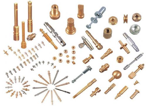 Brass Cnc Machine Parts For Led Flash Lights , Cnc Turned Parts Professional 